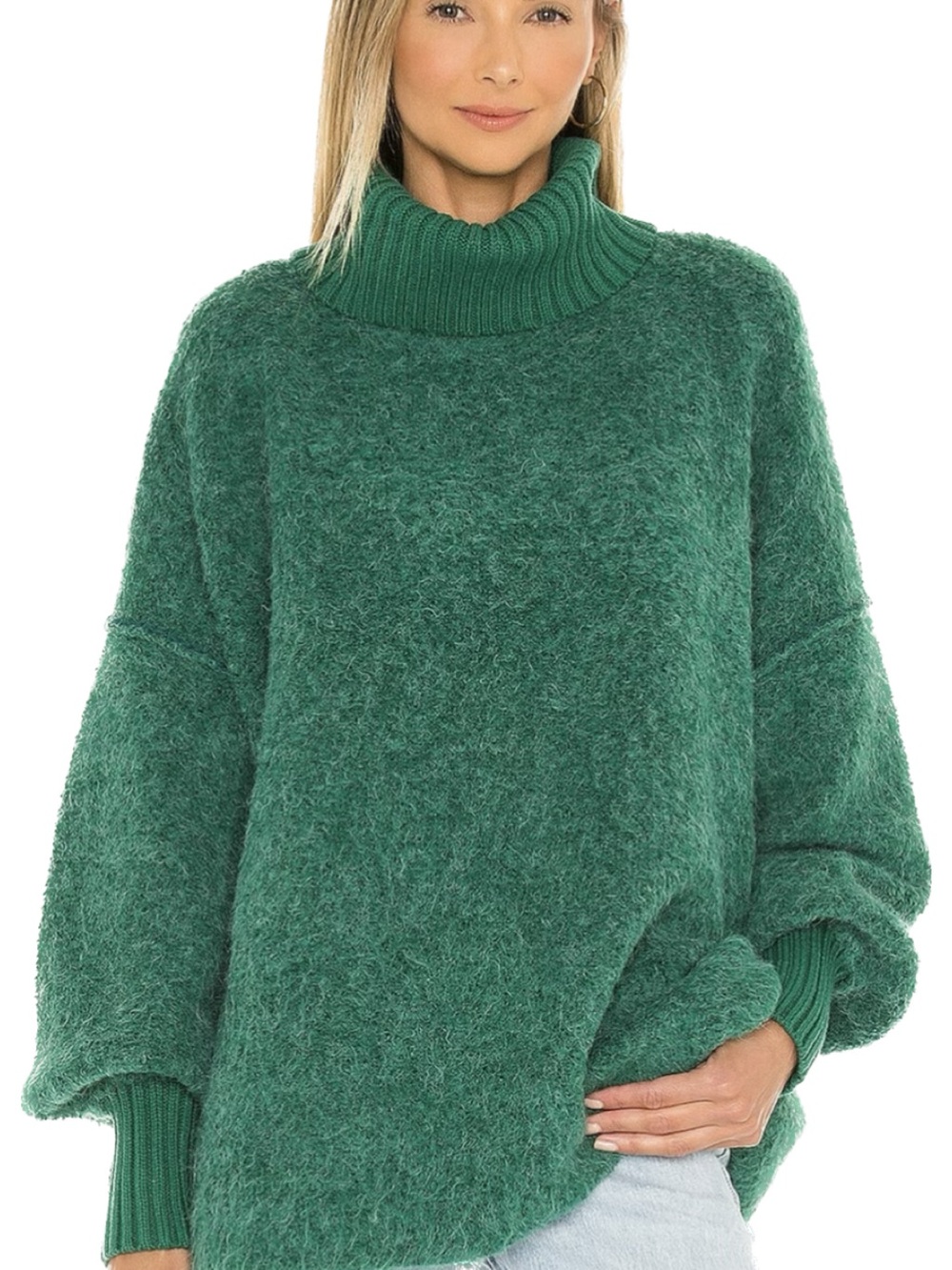 Free People Milo Turtleneck Women's Sweater, XS
